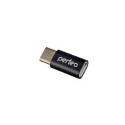 Perfeo micro USB adapter with Type-C (PF-VI-O005 Black) PF_A4268 чёрный