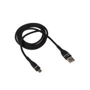Кабель MICRO-USB Walker C580, 3,1A, (поврежд.упаковка), черный