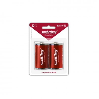 Батарейка алкалиновая Smartbuy LR14/2B (2 в комплекте - цена за 1шт ) (SBBA-C02B)