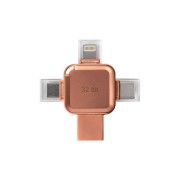 USB 32GB SmartBuy UFD 3.0/3.1 MC15A Metal Quad Apricot (SB032GBMC15A)