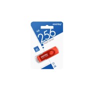 USB 256GB UFD 3.0/3.1 SmartBuy Twist Red (SB256GB3TWR), красный