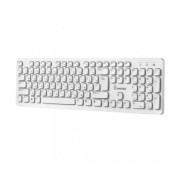 Клавиатура беспроводная мультимедийная Smartbuy ONE 252 белая (SBK-252AG-W)