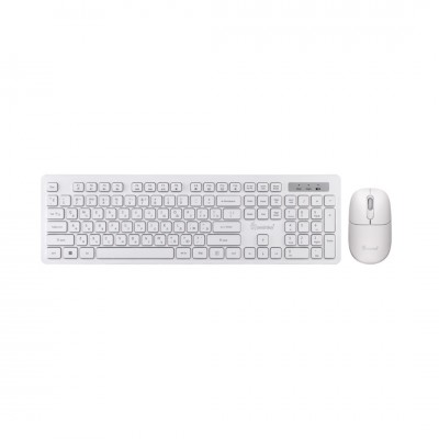 Комплект клавиатура+мышь мультимедийный Smartbuy 105AG белый (SBC105AGW)