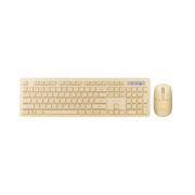 Комплект клавиатура+мышь мультимедийный Smartbuy 105AG желтый (SBC105AGY)
