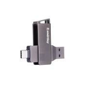 USB 64GB SmartBuy UFD 3.0/3.1 MC45 Phantom Metal Dual Type-C/Type-A (SB64GBMC45)