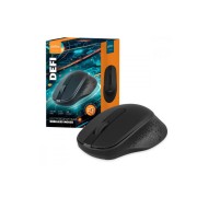 Perfeo мышь беспров., оптич. "DEFI", бесшумная, 3 кн, DPI 1200, USB, чёрн.