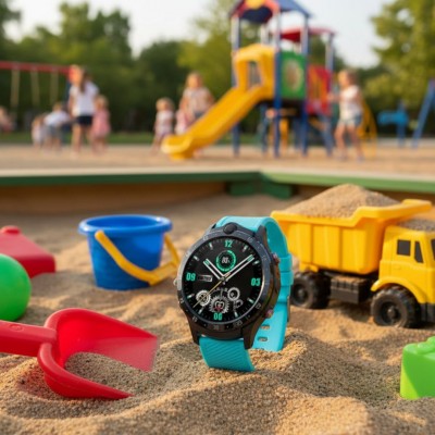 Смарт часы VAmobile K12, 4G, синий