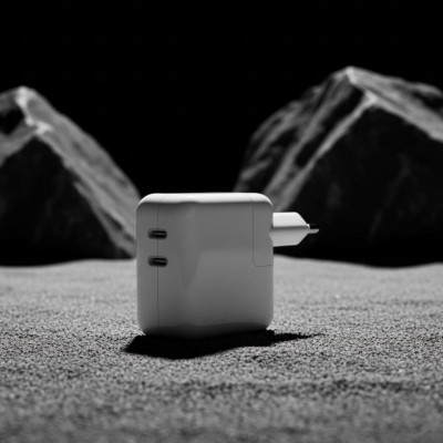 Сетевое зарядное устройство для iPhone Dual USB-C Port 35W Power Adapter, белый