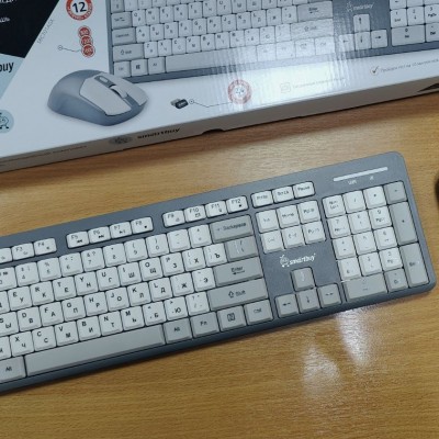 Комплект клавиатура+мышь мультимедийный Smartbuy 701AG 3-х цветный (SBC701AGK) /10