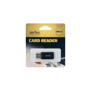 Perfeo Card Reader Micro SD, (PF-VI-R022 Black) чёрный