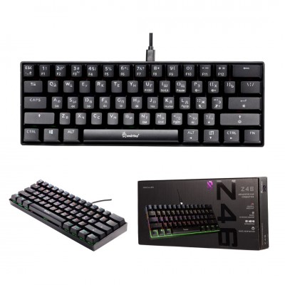 Клавиатура механическая Smartbuy RUSH Z46 USB 61 keys черная (SBK346MG)