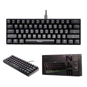Клавиатура механическая Smartbuy RUSH Z46 USB 61 keys черная (SBK346MG)