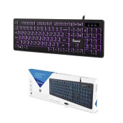 Клавиатура проводная с подсветкой Smartbuy 336 USB черная (SBK336UK)