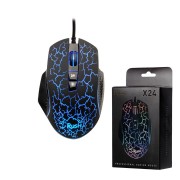 Мышь игровая проводная Smartbuy RUSH X24 (SBM754GK), черная