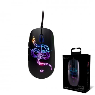 Мышь игровая проводная Smartbuy RUSH X32 (SBM732GK), черная