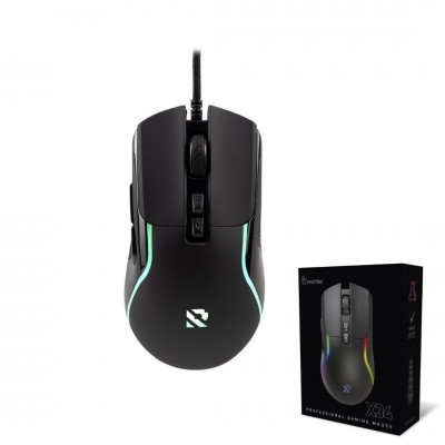 Мышь игровая проводная Smartbuy RUSH X34 (SBM734GK), черная