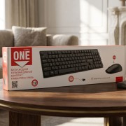 Комплект клавиатура+мышь Smartbuy серия ONE 400AG черный (SBC400AGK)