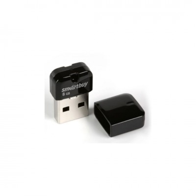 USB 4GB SmartBuy ART Black (SB4GBAK), черный