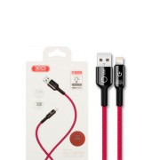 XO NB102 кабель для iPhone 5/6, длина 1 м, красный