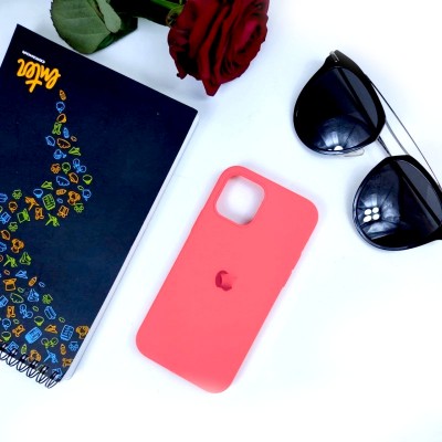 Чехол-накладка для iPhone XS Max серия "Оригинал" №29, ярко-розовый