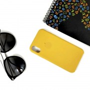 Чехол-накладка для iPhone 12 Mini (5.4") серия "Оригинал" №28, закр. низ, золотой