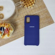 Чехол-накладка для Samsung S8 Plus (G955) серия "Оригинал", Soft Touch, ультрамарин