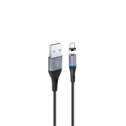 XO NB125 кабель для iPhone 5/6, магнитный, черный