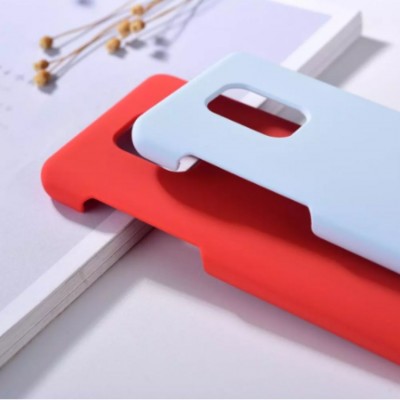 Чехол-накладка для Huawei P40, серия "Оригинал", Soft Touch, красный
