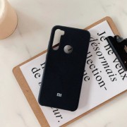 Чехол-накладка для Xiaomi Redmi 9 серия "Оригинал", Soft Touch, черный