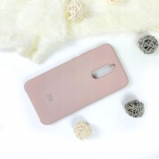 Чехол-накладка для Huawei P40, серия "Оригинал", Soft Touch, песочно-розовый