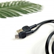 XO NB132 кабель для iPhone 5/6, длина 1 м, черный