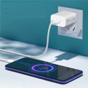 СЗУ XO L53 1 USB разъем (2.1A), блочок + кабель TYPE-C, белый
