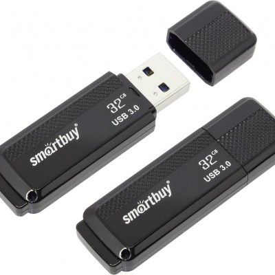 USB 32GB SmartBuy UFD 3.0 Dock Series (SB32GBDK-K3), черный