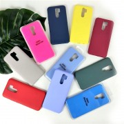 Чехол-накладка для Huawei Honor 9C/P40 Lite E/Y7p, Nano, силиконовый, голубой