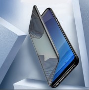 Чехол-книга Clear View для Huawei Honor 9A/Y6p Plus, черный