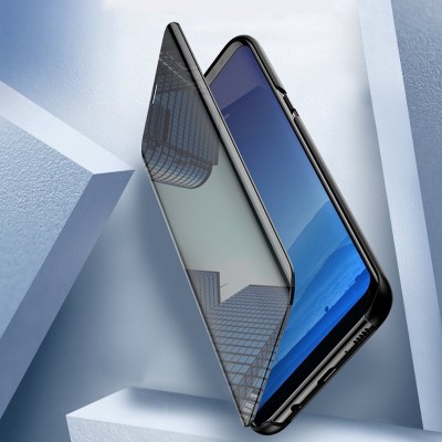 Чехол-книга Clear View для Samsung A21S, черный