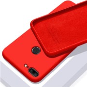 Чехол-накладка для Huawei Honor 9C/P40 Lite E/Y7p серия "Оригинал", Soft Touch, красный
