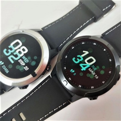 Смарт часы M4, Bluetooth 4.0, водозащита IP67, пульсометр, счетчик калорий, серебряный