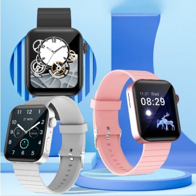 Смарт часы P40, Bluetooth, пульсометр, спортивные программы, все функции smart, серый