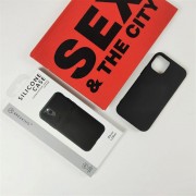 Чехол-накладка силиконовый для  iPhone 12 Pro Max (6.7") Breaking, черный