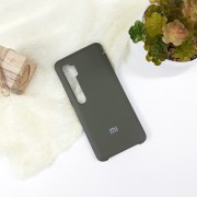 Чехол-накладка для Xiaomi Redmi Note 10/10 Pro/10 Lite/CC9 Pro "Оригинал", Soft Touch, оливковый