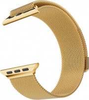 Ремешок для Apple Watch 38-40mm, "Миланская петля" металлический, золотой