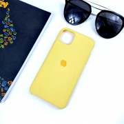 Чехол-накладка для iPhone 12 Mini (5.4") серия "Оригинал" №04, закр.низ, желтый