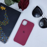 Чехол-накладка для iPhone 12 Pro Max (6.7") серия "Оригинал" №36, закр. низ,красная роза