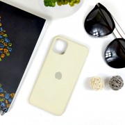Чехол-накладка для iPhone X серия "Оригинал" №11, античный белый