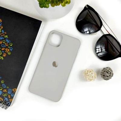 Чехол-накладка для iPhone 12 Pro Max (6.7") серия "Оригинал" №10, закр. низ, каменный