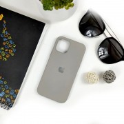 Чехол-накладка для iPhone 12 Mini (5.4") серия "Оригинал" №23, закр. низ, галечный