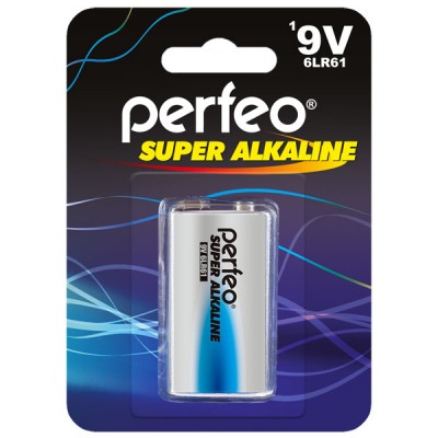 Perfeo 6LR61/1BL Super Alkaline