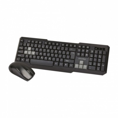 Комплект клавиатура+мышь мультимедийный Smartbuy ONE 230346AG (SBC-230346AG-KG), черно-серый