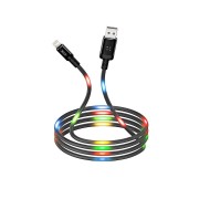 XO NB108 кабель Micro USB, 2.1A, длина 1м, черный
